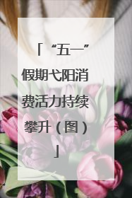 “五一”假期弋阳消费活力持续攀升（图）