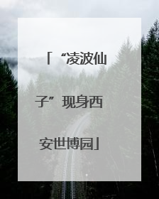 “凌波仙子”现身西安世博园
