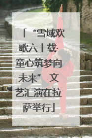 “雪域欢歌六十载·童心筑梦向未来” 文艺汇演在拉萨举行