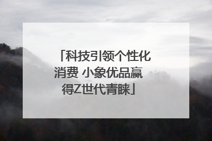 科技引领个性化消费 小象优品赢得Z世代青睐