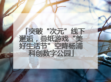 突破“次元”线下邂逅，叠纸游戏“美好生活节”空降杨浦科创数字公园