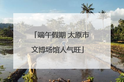 端午假期 太原市文博场馆人气旺