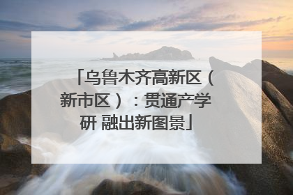 乌鲁木齐高新区（新市区）：贯通产学研 融出新图景
