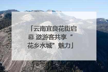 云南宜良花街启幕 邀游客共享“花乡水城”魅力
