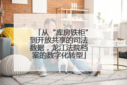 从“库房铁柜”到开放共享的司法数据，龙江法院档案的数字化转型