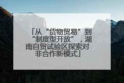 从“货物贸易”到“制度型开放”，湖南自贸试验区探索对非合作新模式