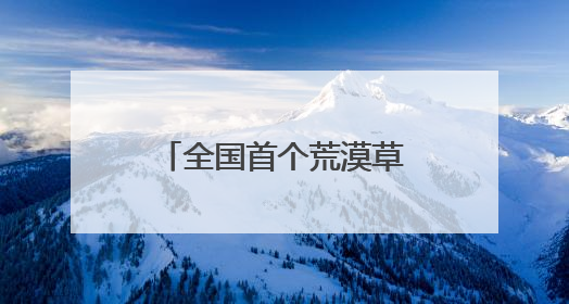 全国首个荒漠草原“草光互补”项目在达茂旗试点