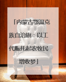 内蒙古鄂温克族自治旗：以工代赈托起农牧民增收梦