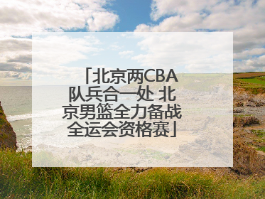 北京两CBA队兵合一处 北京男篮全力备战全运会资格赛