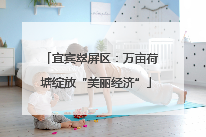 宜宾翠屏区：万亩荷塘绽放“美丽经济”