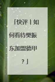 快评丨如何看待樊振东加盟德甲？