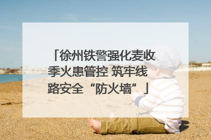 徐州铁警强化麦收季火患管控 筑牢线路安全“防火墙”