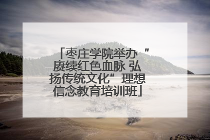 枣庄学院举办“赓续红色血脉 弘扬传统文化”理想信念教育培训班