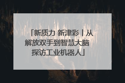 新质力 新津彩丨从解放双手到智慧大脑 探访工业机器人