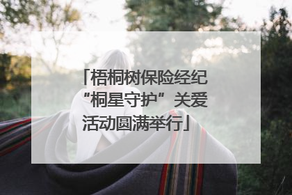 梧桐树保险经纪“桐星守护”关爱活动圆满举行