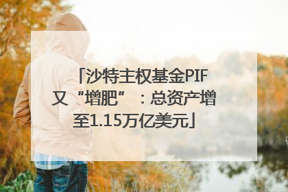 沙特主权基金PIF又“增肥”：总资产增至1.15万亿美元