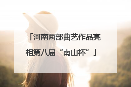 河南两部曲艺作品亮相第八届“南山杯”