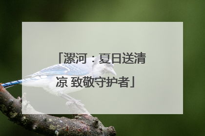漯河：夏日送清凉 致敬守护者