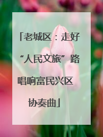 老城区：走好“人民文旅”路 唱响富民兴区协奏曲