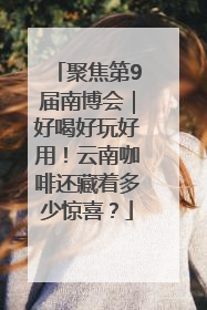聚焦第9届南博会｜好喝好玩好用！云南咖啡还藏着多少惊喜？