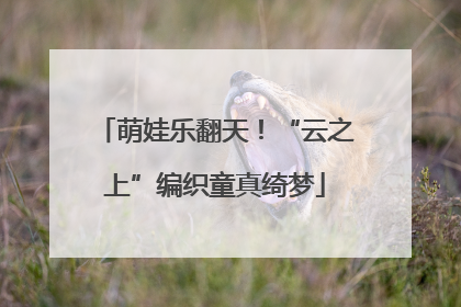 萌娃乐翻天！“云之上”编织童真绮梦