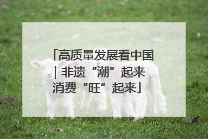 高质量发展看中国｜非遗“潮”起来 消费“旺”起来