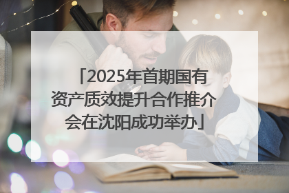 2025年首期国有资产质效提升合作推介会在沈阳成功举办
